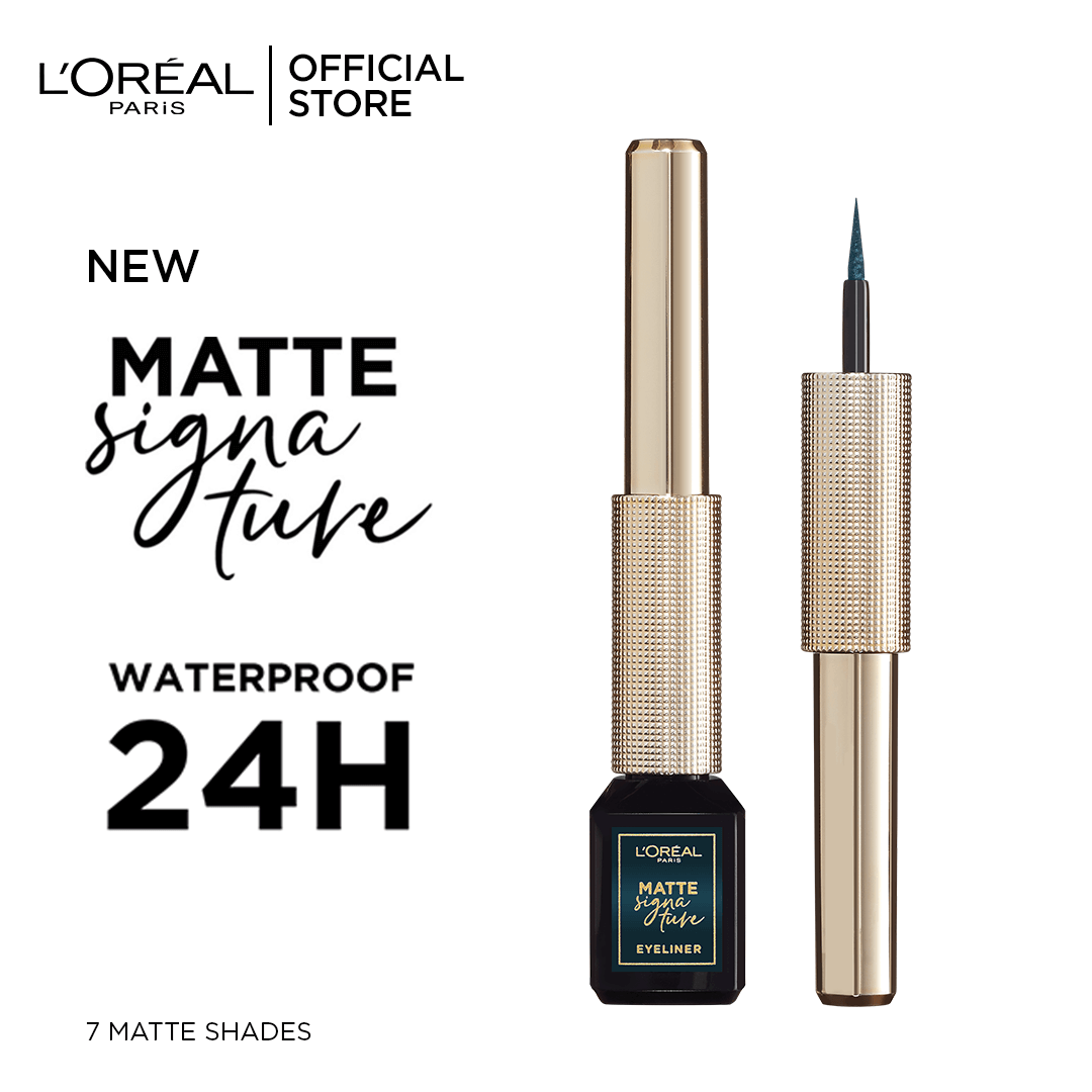 Loreal Liner Signature Liquid Eyeliner - Emeraude - Premium Health & Beauty from Loreal Makeup - Just Rs 2377! Shop now at Cozmetica