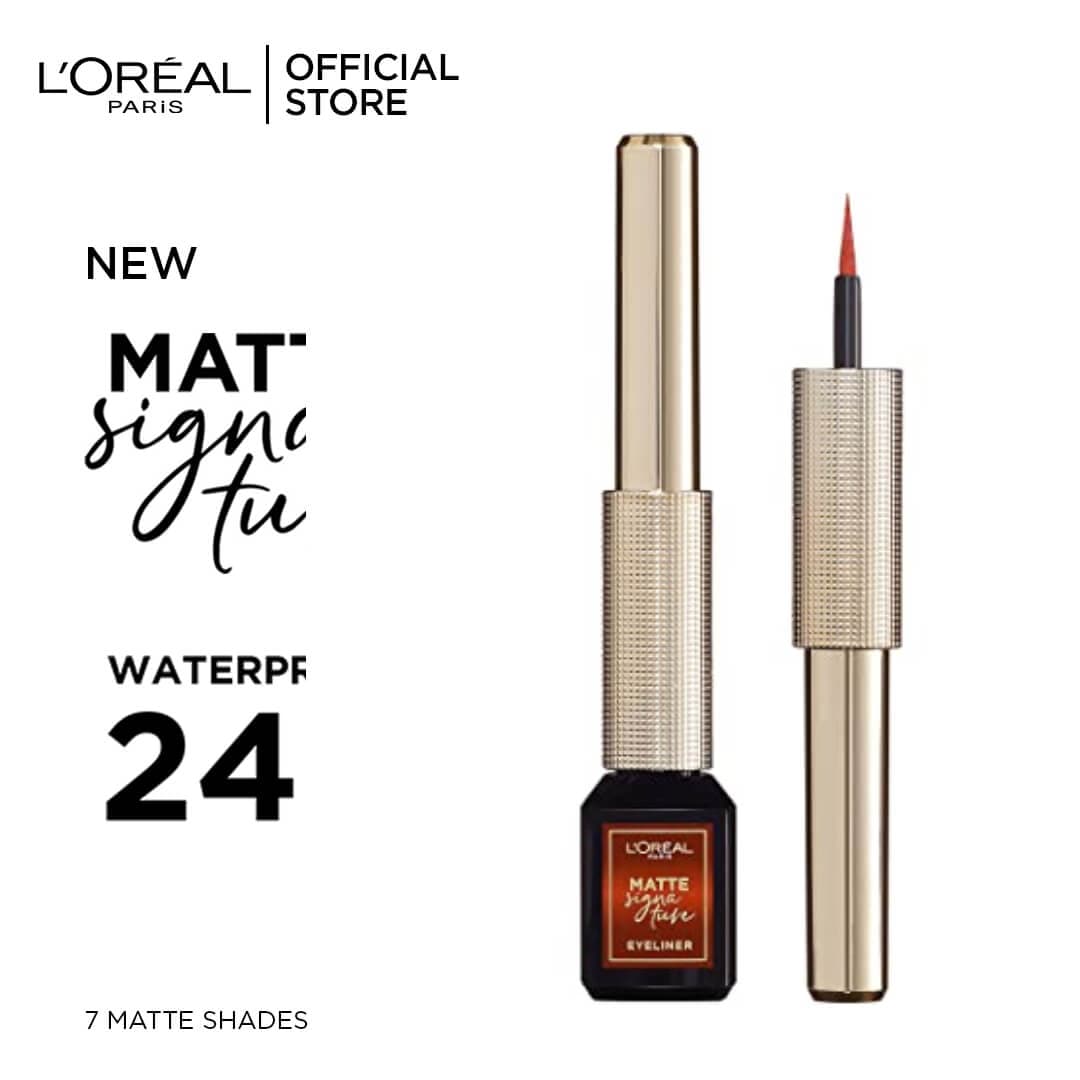 Loreal Liner Signature Liquid Eyeliner - Copper - Premium Health & Beauty from Loreal Makeup - Just Rs 2039! Shop now at Cozmetica