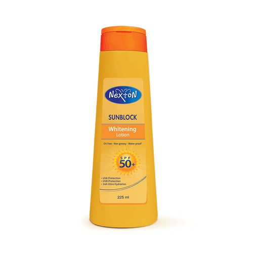 Nexton Whitening Sun Block lotion 225ml - Premium Sunblock from Nexton - Just Rs 699! Shop now at Cozmetica