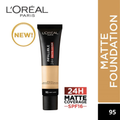 LOreal Infallible 24H Matte Cover Foundation  - 95 Light Linen - Premium Health & Beauty from Loreal Makeup - Just Rs 2549! Shop now at Cozmetica