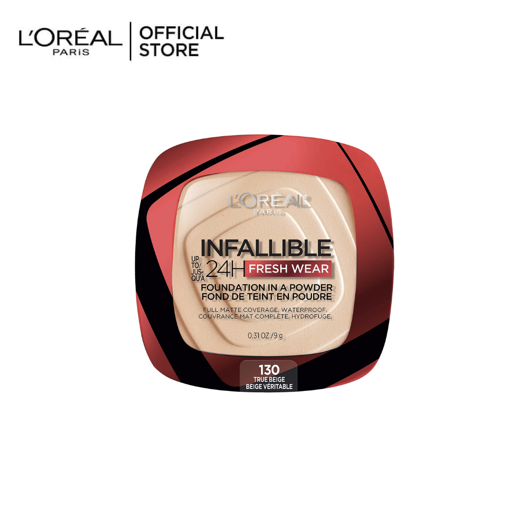 L'Oreal Paris Powder Makeup Infaillible Fresh Wear 130 True Beige - Premium  from Loreal Makeup - Just Rs 3909! Shop now at Cozmetica