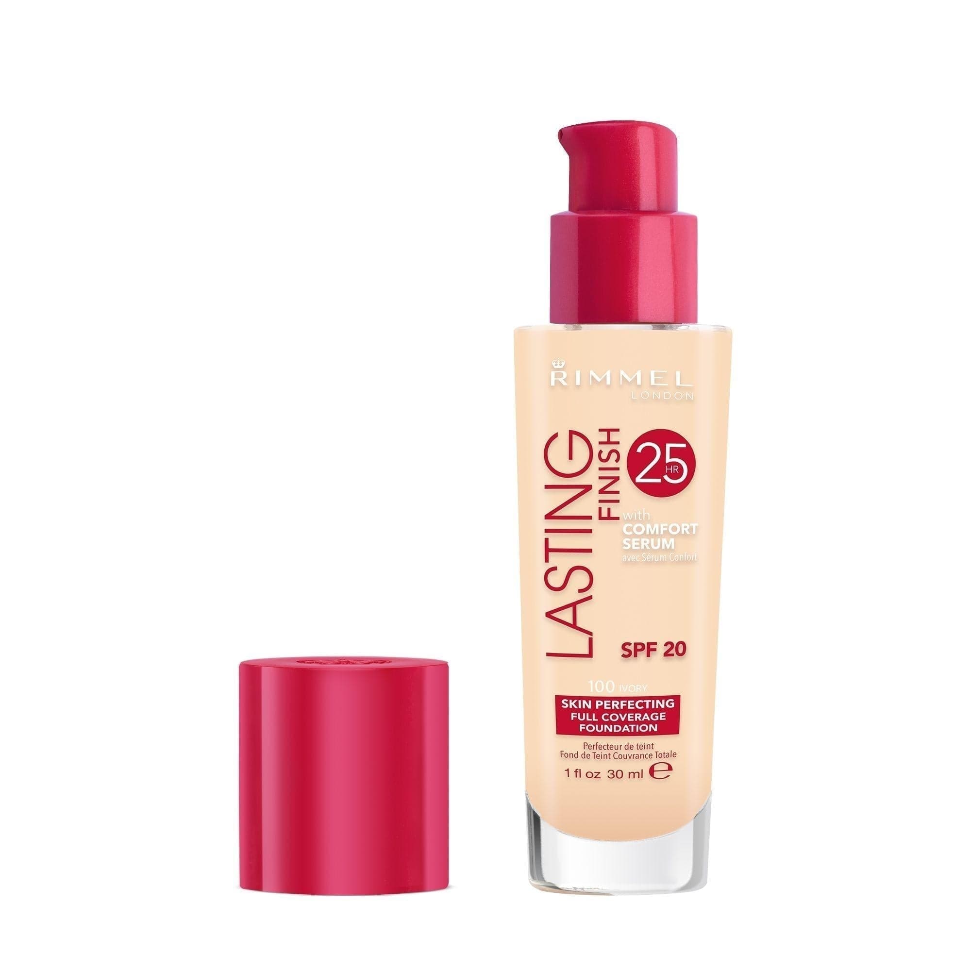 Rimmel Lasting Finish 25 Hour Foundation - Ivory 30 Ml - Premium Foundation from Rimmel London - Just Rs 3740! Shop now at Cozmetica