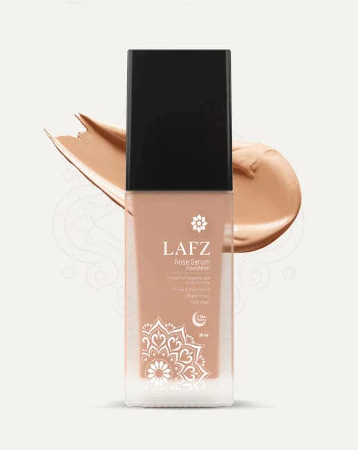 Lafz Halal Rose Serum Foundation - Premium Health & Beauty from Lafz - Just Rs 2530! Shop now at Cozmetica