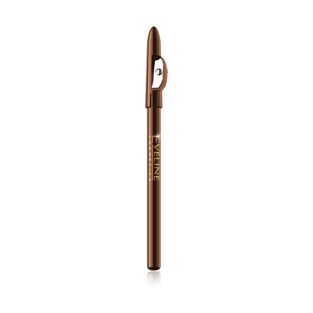 Eveline Eyeliner Pencil With Sharpener - Brown