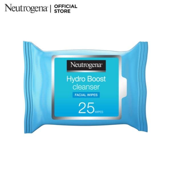 Neutrogena Hydro Boost Cleanser Wipes - 25 Wipes - Premium Makeup Removers from Neutrogena - Just Rs 1300.00! Shop now at Cozmetica