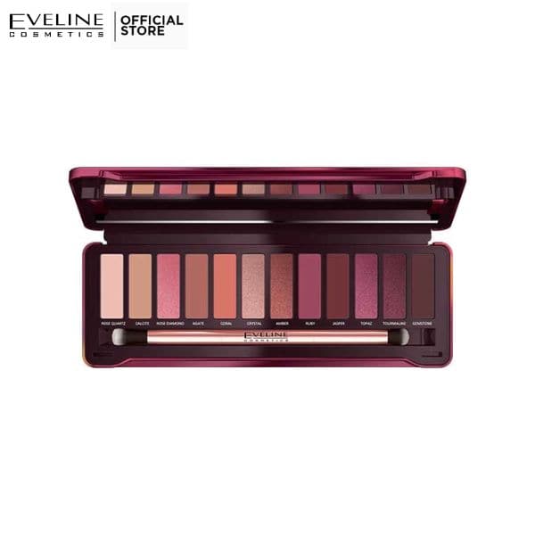 Eveline Ruby Glamour Eye Shadow Palette - Premium Eye Shadow from Eveline - Just Rs 4355! Shop now at Cozmetica