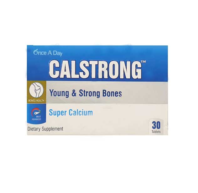 Once A Day Calstrong - 30 Tablets - Premium Vitamins & Supplements from Once A Day - Just Rs 600! Shop now at Cozmetica