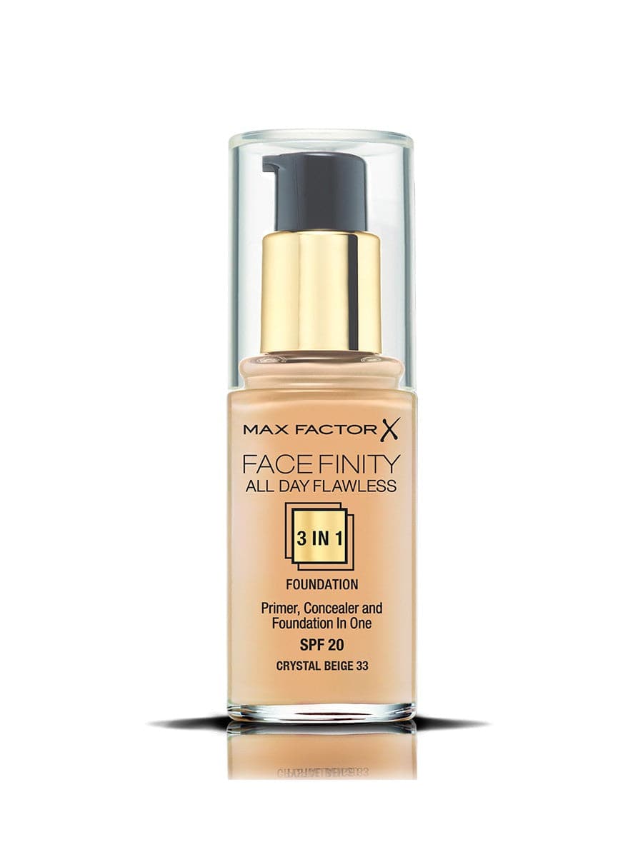Max Factor Facefinity All Day Flawless 3 In 1 Foundation - 33 Beige - Premium Health & Beauty from Max Factor - Just Rs 6310! Shop now at Cozmetica
