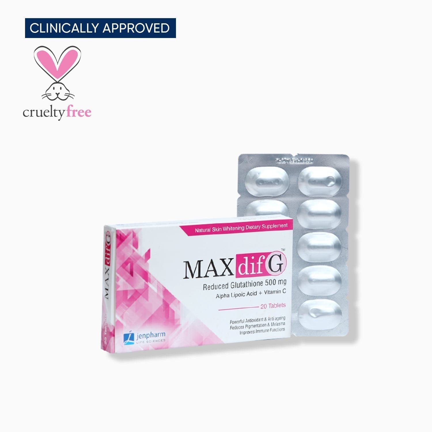 Jenpharm Maxdif G - Premium Product from Jenpharm - Just Rs 3498! Shop now at Cozmetica