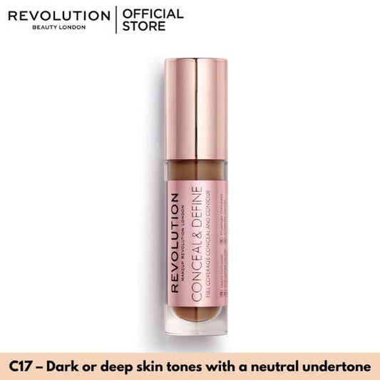 Makeup Revolution Conceal and Define Concealer - Premium Concealer from Makeup Revolution - Just Rs 2420! Shop now at Cozmetica