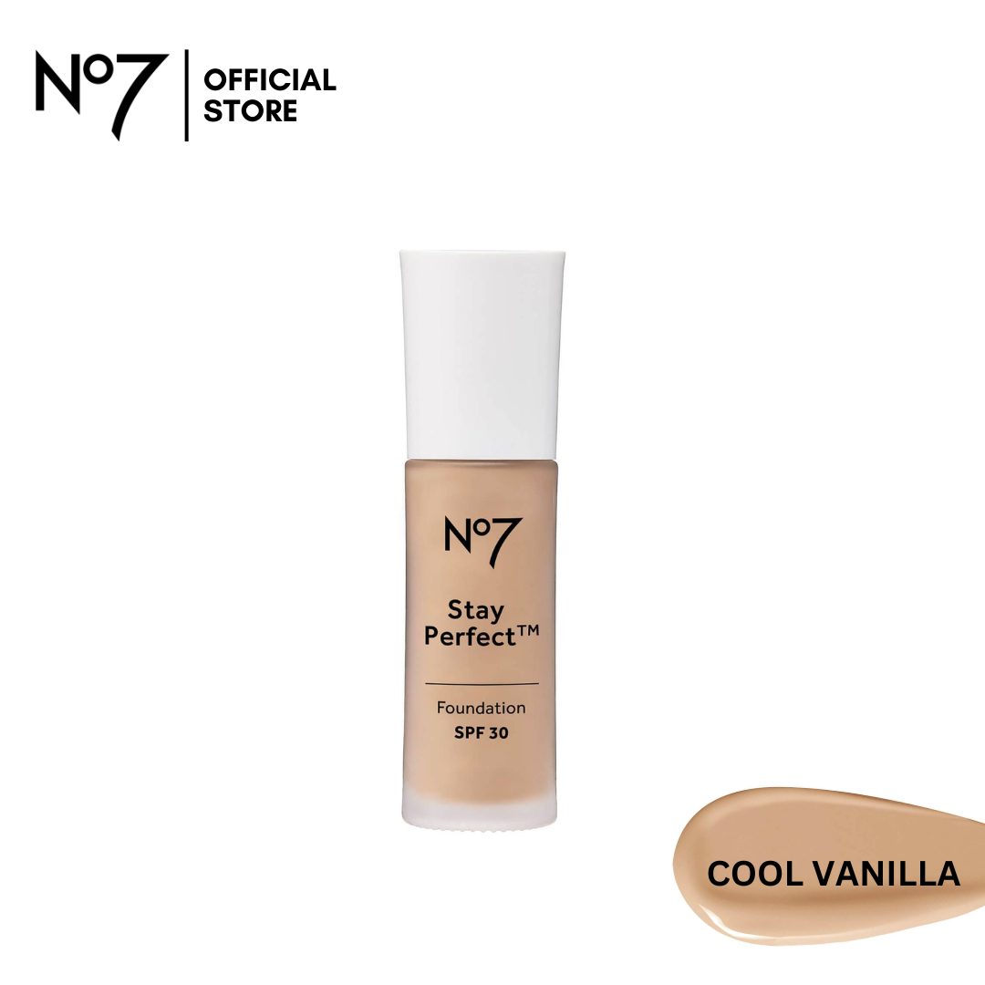 No7 Stay Perfect Foundation - Cool Vanila - Premium Foundation from No7 Beauty - Just Rs 1910! Shop now at Cozmetica