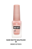 Gabrini Nude Matte Nail Polish # 05 - Premium Nail Polish from Gabrini - Just Rs 475! Shop now at Cozmetica