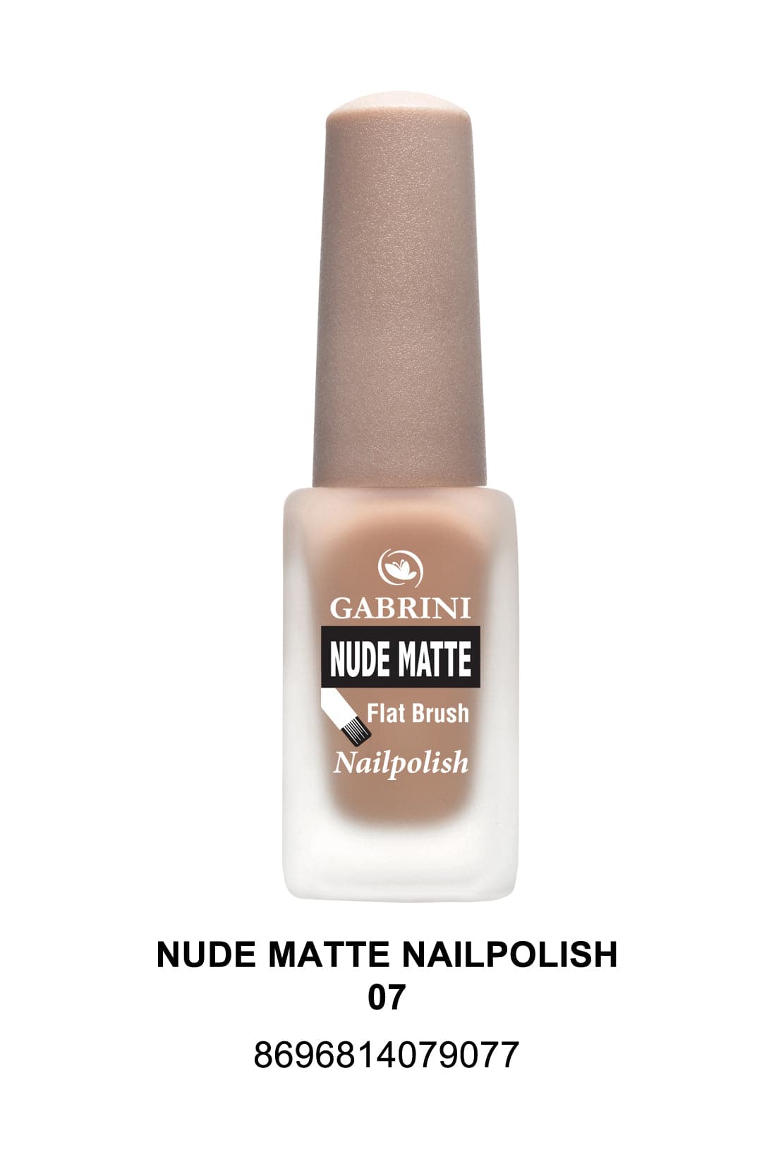 Gabrini Nude Matte Nail Polish # 07 - Premium Nail Polish from Gabrini - Just Rs 475! Shop now at Cozmetica