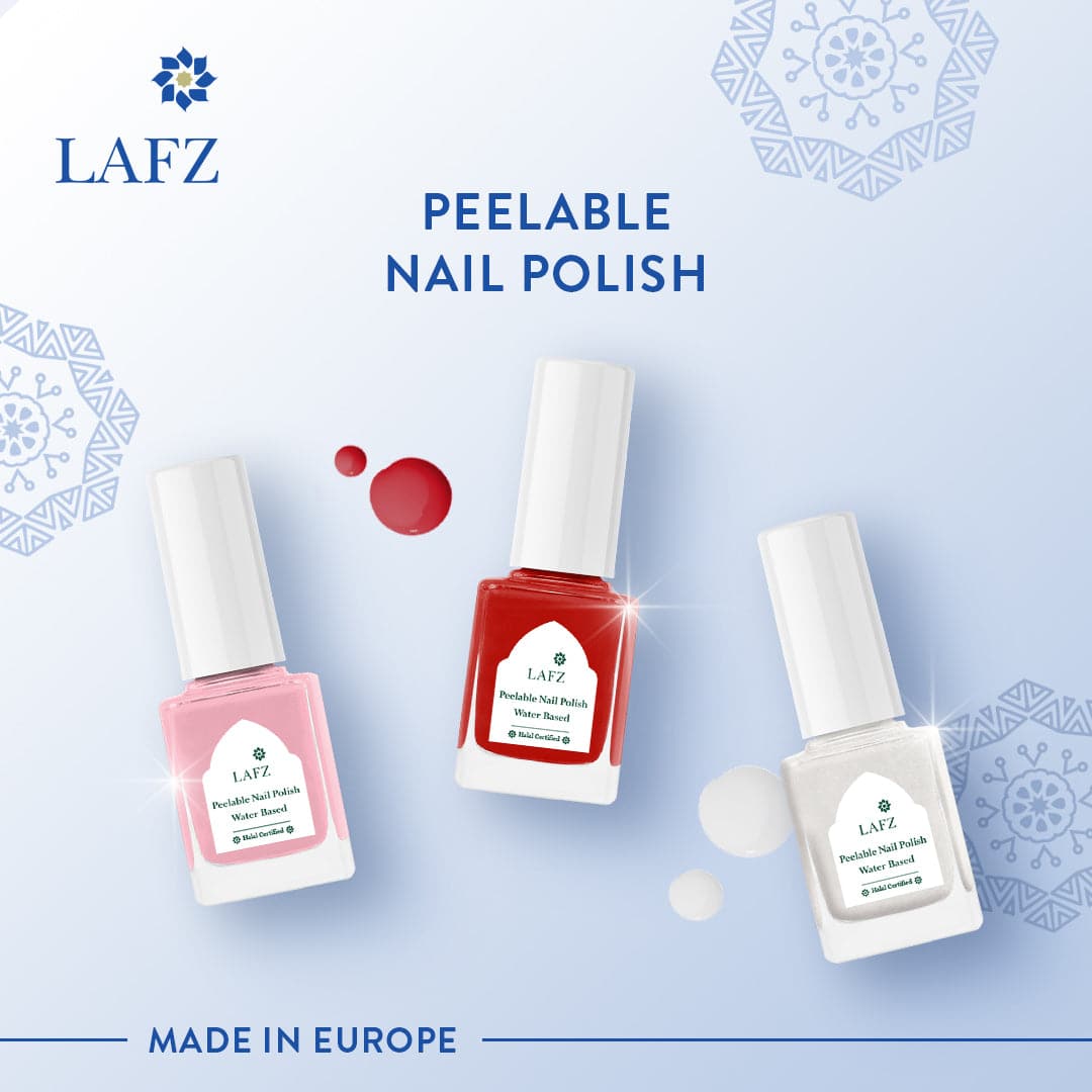 Lafz Halal Peelable Nail Polish - Premium  from Lafz - Just Rs 1542.75! Shop now at Cozmetica