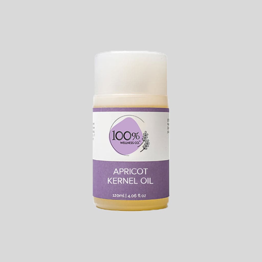 100% Wellness Co Apricot Kernel Oil - Premium Hair Oil from 100% Wellness Co - Just Rs 1340! Shop now at Cozmetica