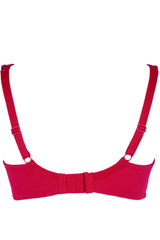 British Lingerie Studio Cece Non Wired And Non Padded Cotton Bra - Burgundy - Premium Bras from BLS - Just Rs 3100! Shop now at Cozmetica