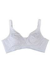 British Lingerie Studio Carole Non Wired And Non Padded Cotton Bra - White - Premium Bras from BLS - Just Rs 1750! Shop now at Cozmetica