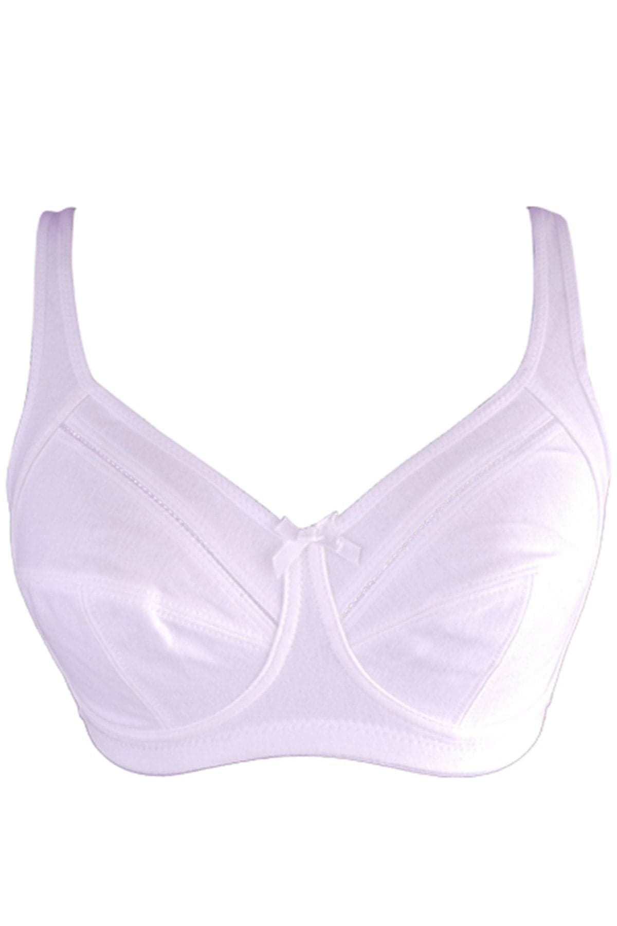 British Lingerie Studio Celia Non Wired And Non Padded Cotton Bra - White - Premium Bras from BLS - Just Rs 2650! Shop now at Cozmetica