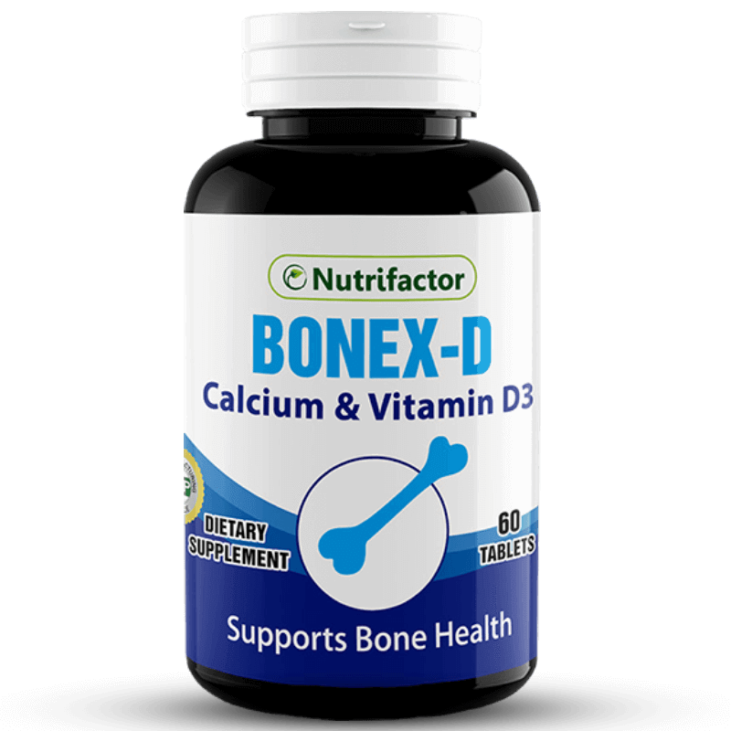 Nutrifactor Bonex-D - 60 Tablets - Premium Vitamins & Supplements from Nutrifactor - Just Rs 891! Shop now at Cozmetica