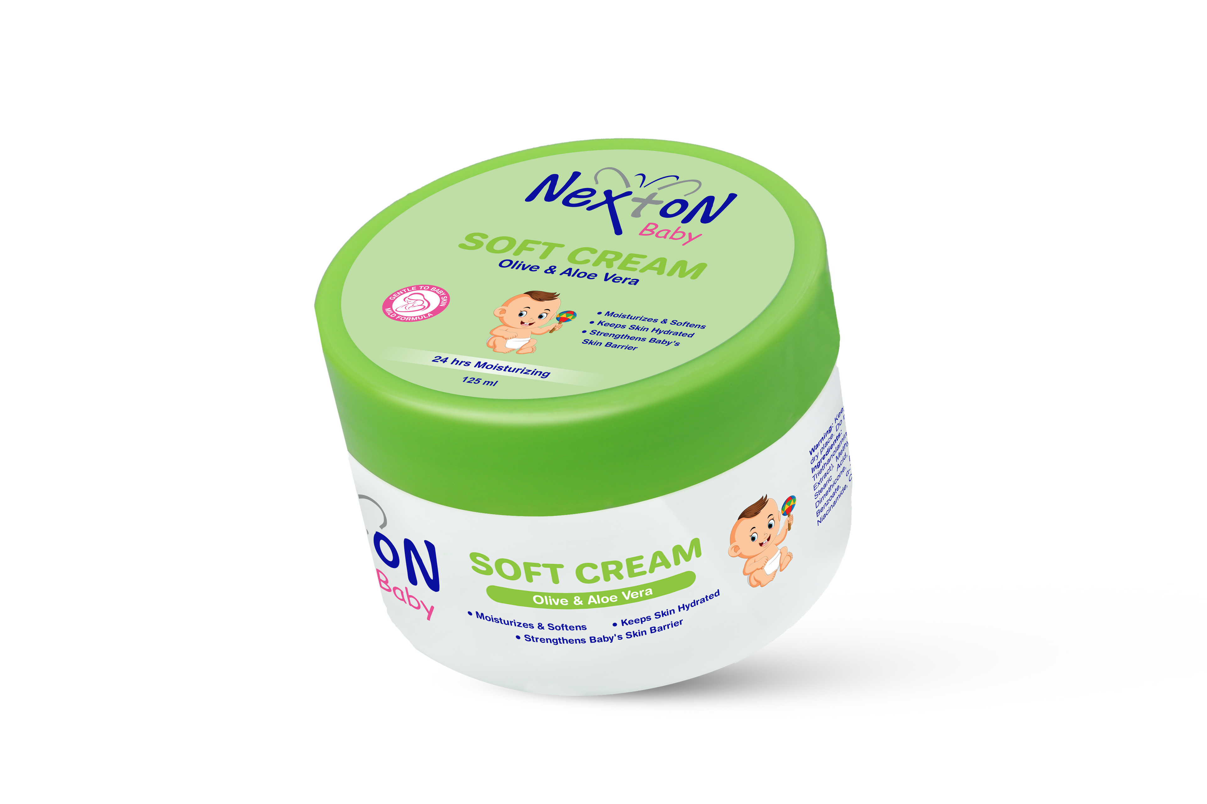 Nexton Baby Soft Cream Olive And Alovera - Premium Gel / Cream from Nexton - Just Rs 499! Shop now at Cozmetica