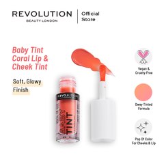 Revolution Relove Baby Tint Coral Lip & Cheek Tint