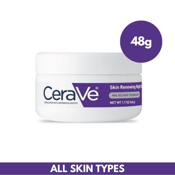 CeraVe Skin Renewing Night Cream - 48g - Premium Lotion & Moisturizer from CeraVe - Just Rs 2118! Shop now at Cozmetica