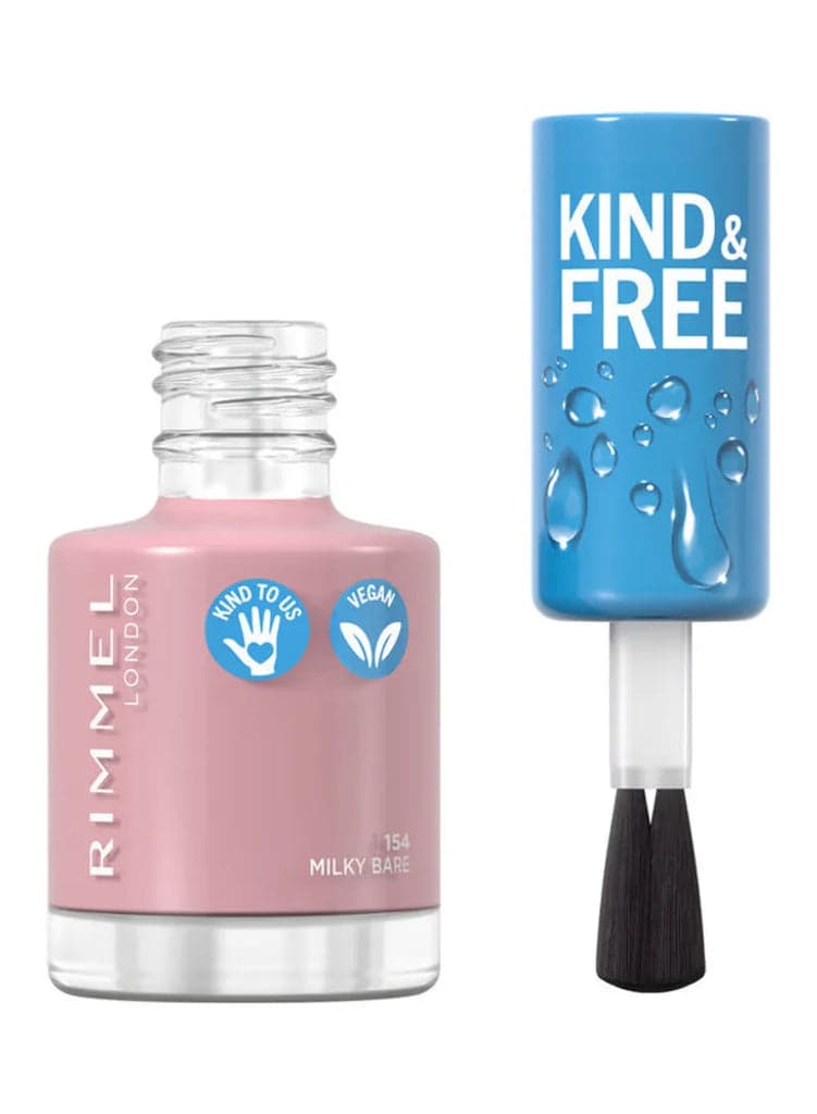 Rimmel Kind & Free Nail Polish - 154 Milky Bare