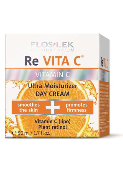 Floslek Revita C Revitalization Ultra Moisturizer Day Cream 50 Ml - Premium Lotion & Moisturizer from Floslek - Just Rs 2040! Shop now at Cozmetica