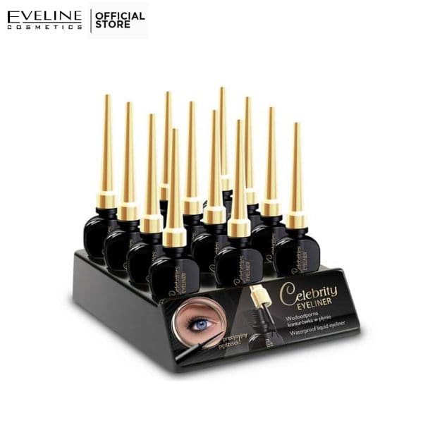 Eveline Celebrities Eye Liner Black - Premium  from Eveline - Just Rs 1315.00! Shop now at Cozmetica