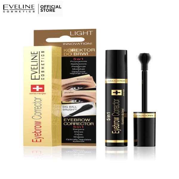 Eveline Eyebrow Corrector Light Brown 9 Ml - Premium  from Eveline - Just Rs 1535.00! Shop now at Cozmetica