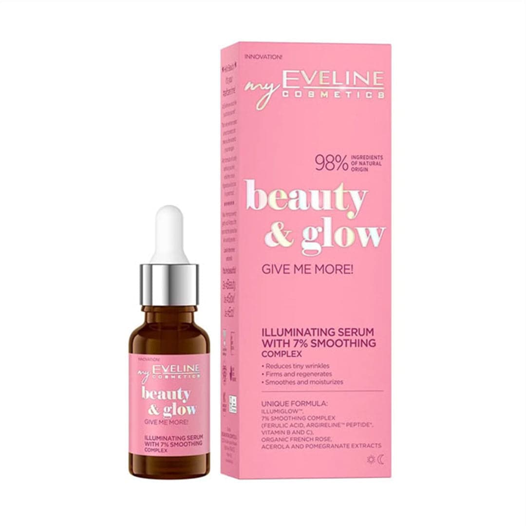Eveline Cosmetics Beauty & Glow Illumi Serum With 7% Smoothing Complex - 18ml