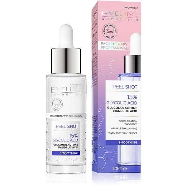 Eveline Peel Shot 15% Gycolic Acid 30Ml - Premium Serums from Eveline - Just Rs 2295! Shop now at Cozmetica