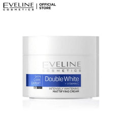 Eveline Double White Mattifying Cream Day & Night - 50ml - Premium Health & Beauty from Eveline - Just Rs 1185.00! Shop now at Cozmetica