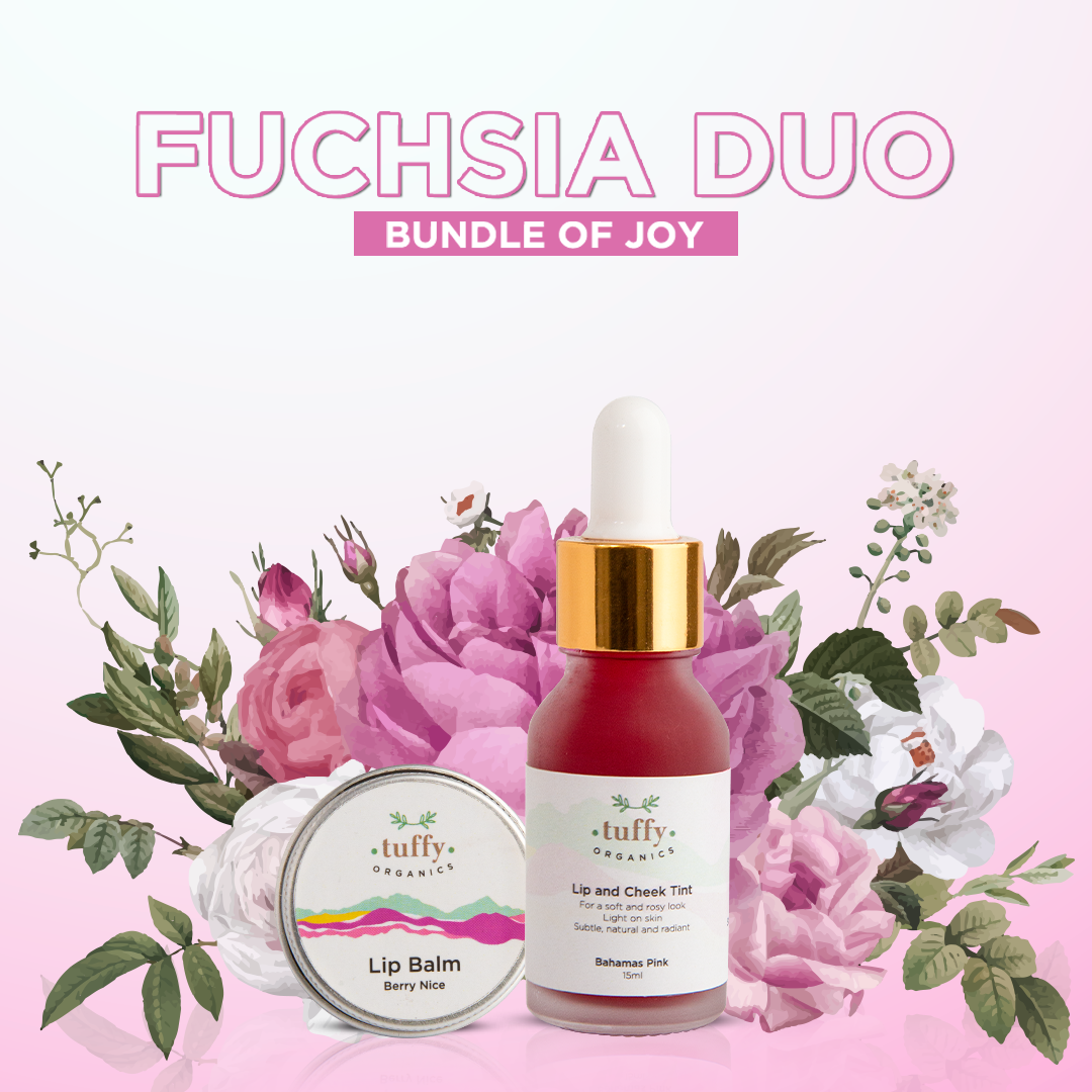 Fuchsia Duo Bundle - Premium  from Tuffy Organics - Just Rs 973! Shop now at Cozmetica