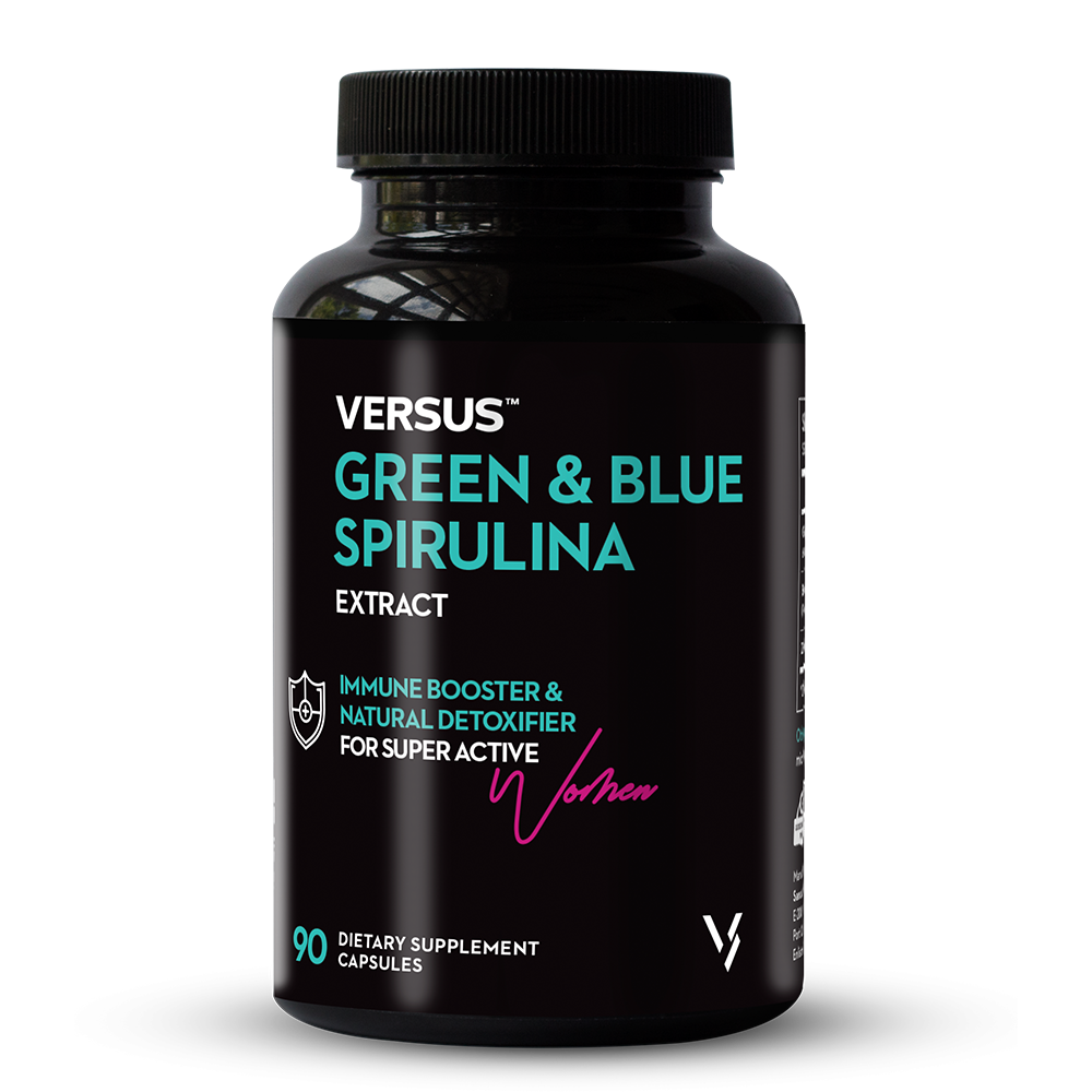 Versus Green & Blue Spirulina - Premium Vitamins & Supplements from VERSUS - Just Rs 1700! Shop now at Cozmetica