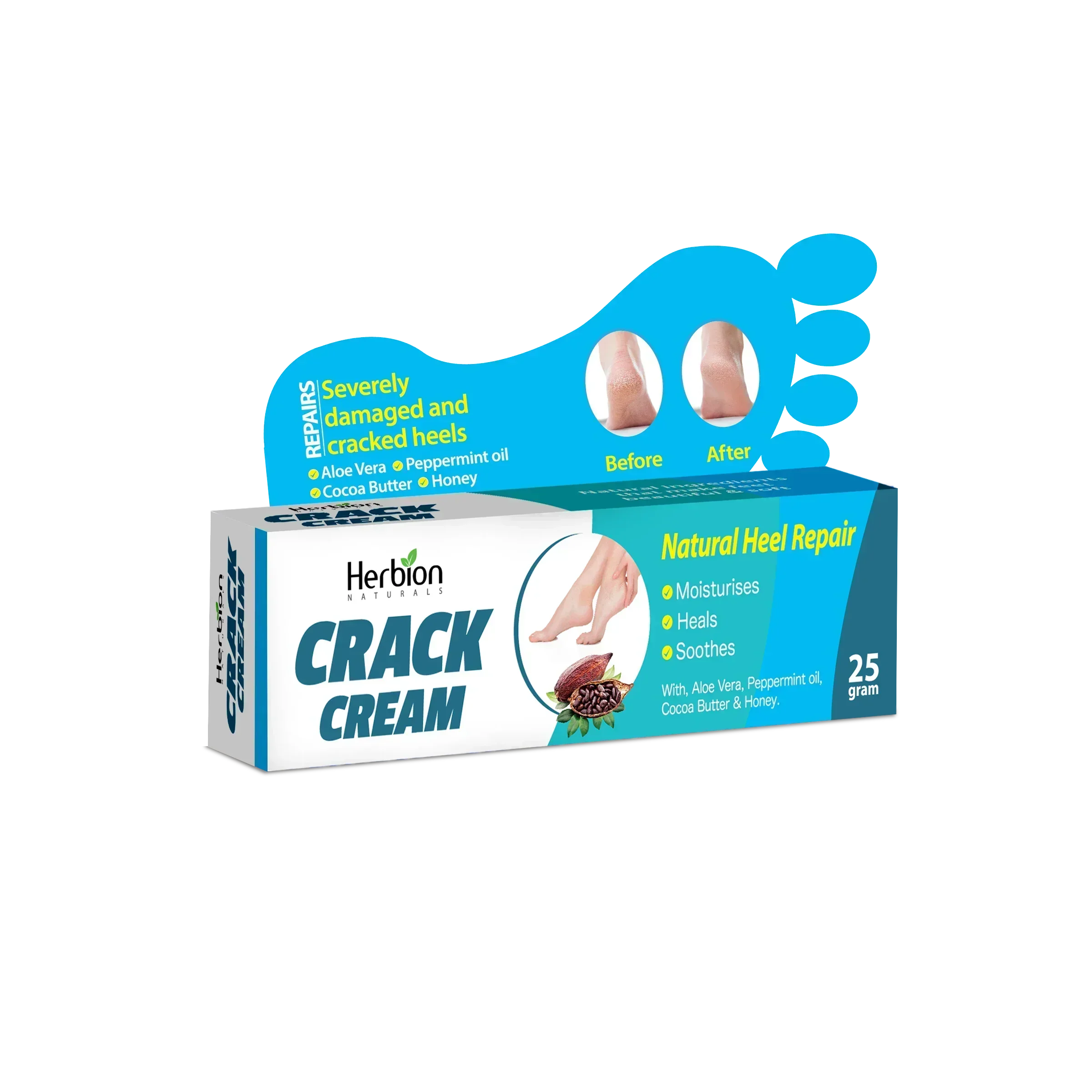 Herbion Crack Cream - Premium Gel / Cream from Herbion - Just Rs 200! Shop now at Cozmetica