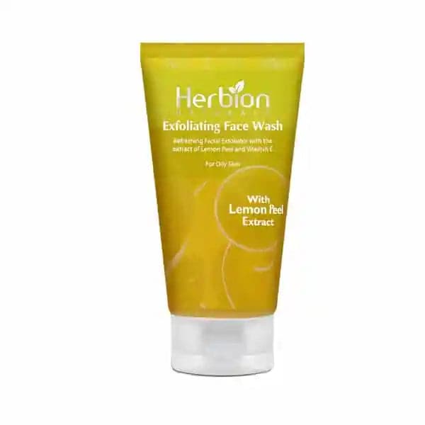 Herbion Oil Control Lemon Exfoliating Facewash - Premium Facial Cleansers from Herbion - Just Rs 375! Shop now at Cozmetica