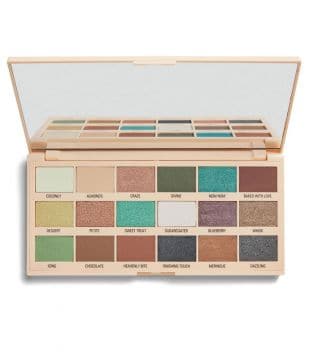 I Heart Revolution Macaroons Chocolate Palette - Premium Eye Shadow from Makeup Revolution - Just Rs 4200! Shop now at Cozmetica