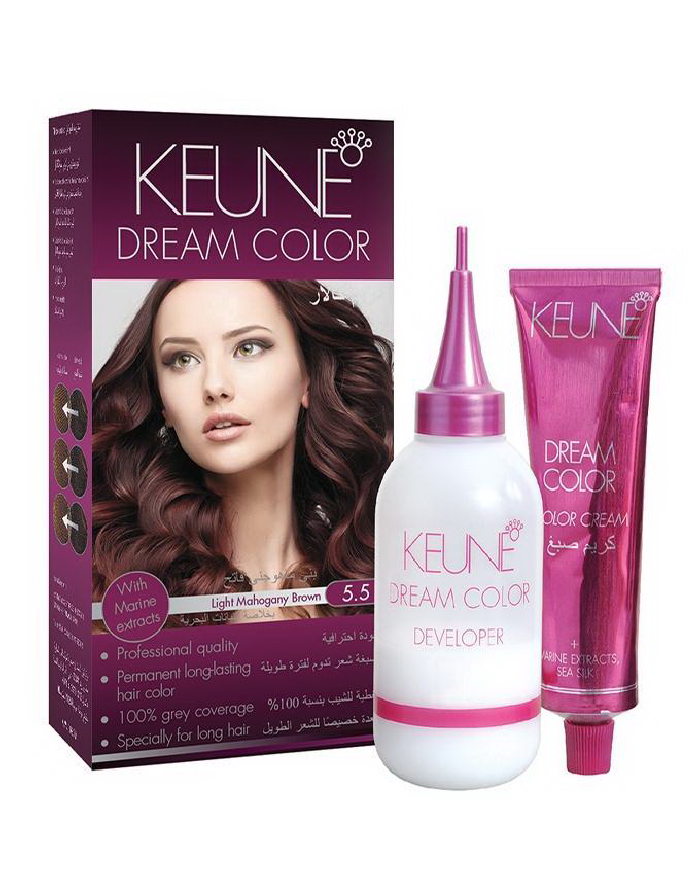 Keune Dream Color Kit Pack Shade 6.3 Dark Golden Blonde - Premium Hair Color from Keune - Just Rs 2535! Shop now at Cozmetica
