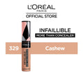 LOreal Paris Infallible More Than Concealer - 329 Cashew - Premium Health & Beauty from Loreal Makeup - Just Rs 2889! Shop now at Cozmetica
