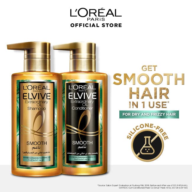 L'Oreal Paris Elvive Extraordinary Oil Conditioner - 440ml - Premium Shampoo from Elvive - Just Rs 2302.00! Shop now at Cozmetica