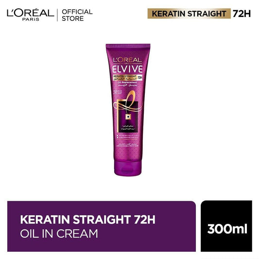 Loreal Paris Elvive Keratin Straight - Premium Hair Care from Elvive - Just Rs 799.00! Shop now at Cozmetica