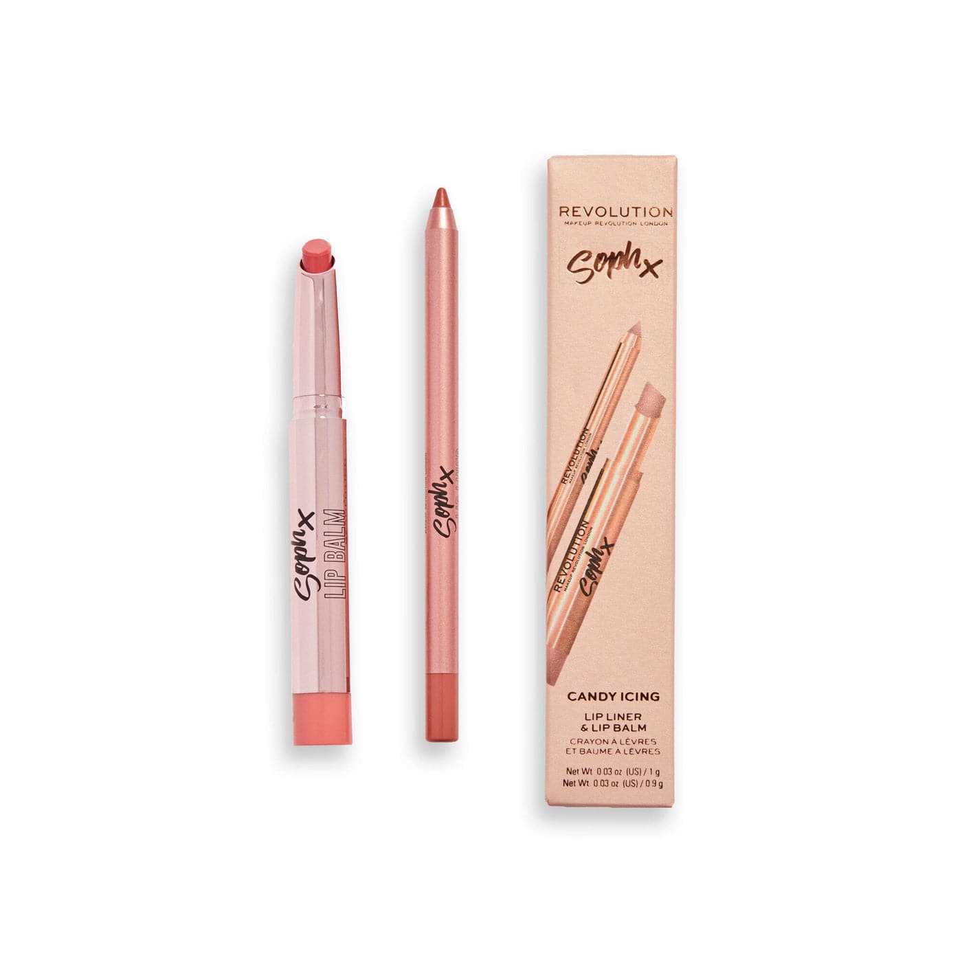 Revolution Raspberry Icing Revolution X Soph Lip Kit Candy Icing – Cozmetica