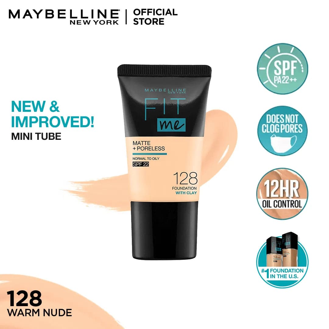 Maybelline New York Fit Me Matte & Poreless Foundation - 18ml - Premium Foundations & Concealers from Maybelline - Just Rs 1199! Shop now at Cozmetica