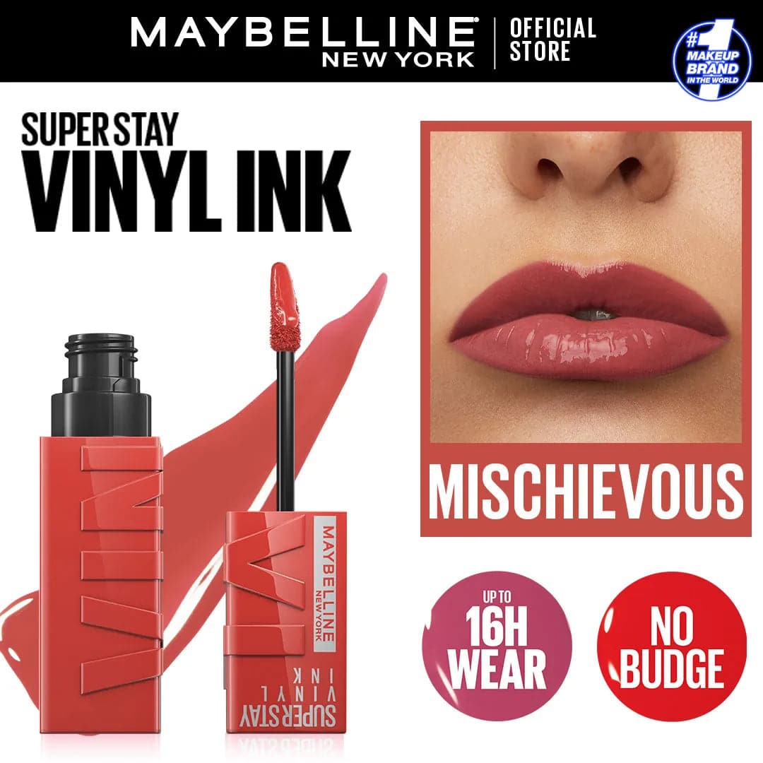 Maybelline NY Super Stay Vinyl Ink Longwear Liquid Lipcolor - Premium Lipstick from Maybelline - Just Rs 2099! Shop now at Cozmetica