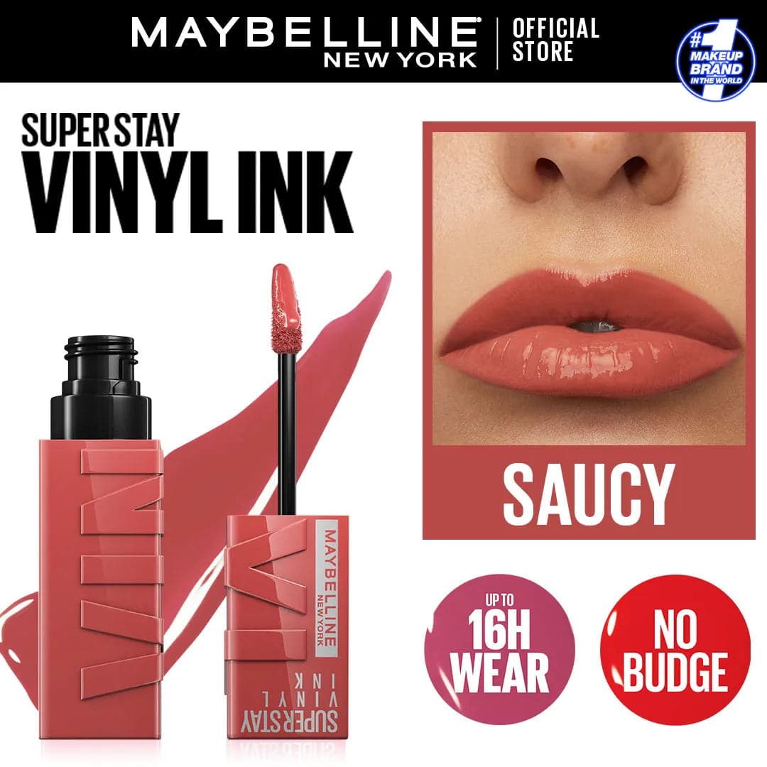 Maybelline Super Stay Vinyl Ink Liquid Lipcolor • Lipstick Review