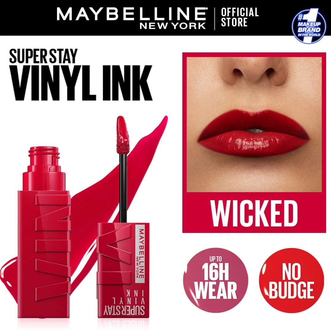 Maybelline NY Super Stay Vinyl Ink Longwear Liquid Lipcolor - Premium Lipstick from Maybelline - Just Rs 2249! Shop now at Cozmetica