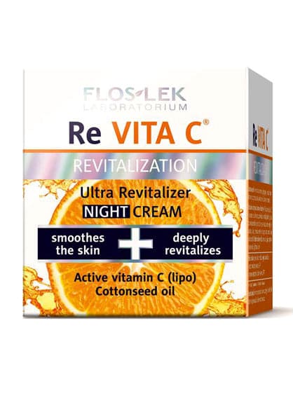 Floslek Revita C Revitalization Ultra Revitalizer Night Cream - Premium  from Floslek - Just Rs 2040.00! Shop now at Cozmetica