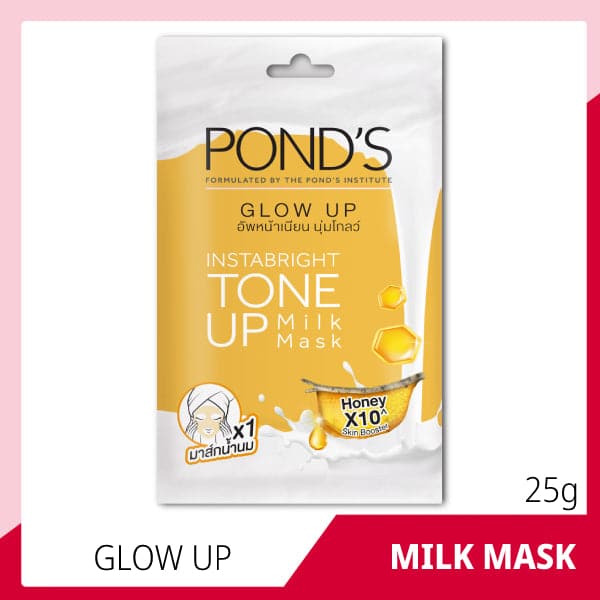 POND'S Tone Up Honey Glow Up Milk Mask - 25g - Premium Health & Beauty from Ponds - Just Rs 275.00! Shop now at Cozmetica