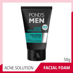 POND'S Men Anti Acne Solution Facial Foam - 50g - Premium Health & Beauty from Ponds - Just Rs 199.00! Shop now at Cozmetica